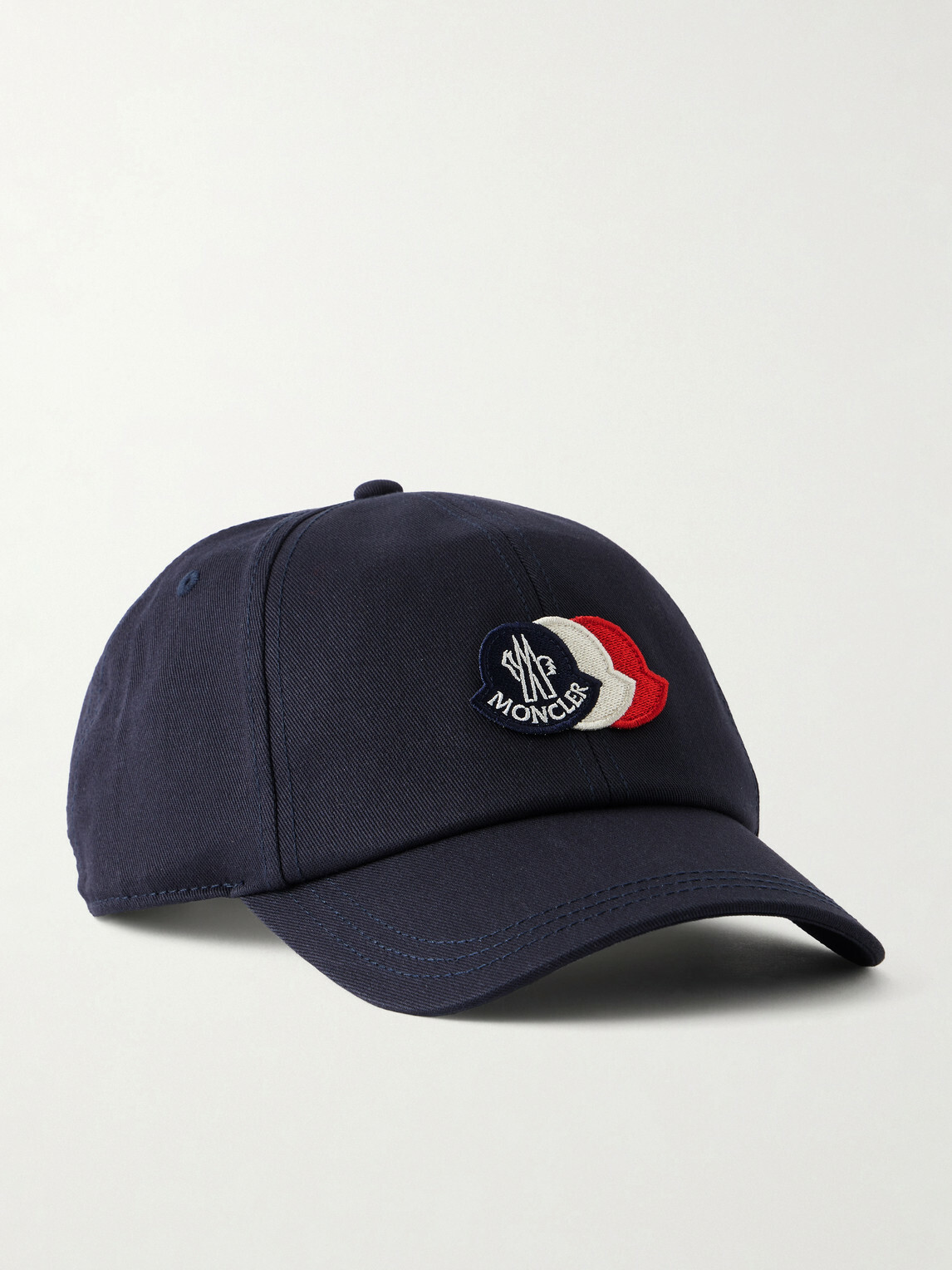 Moncler - Logo-Appliquéd Cotton-Twill Baseball Cap