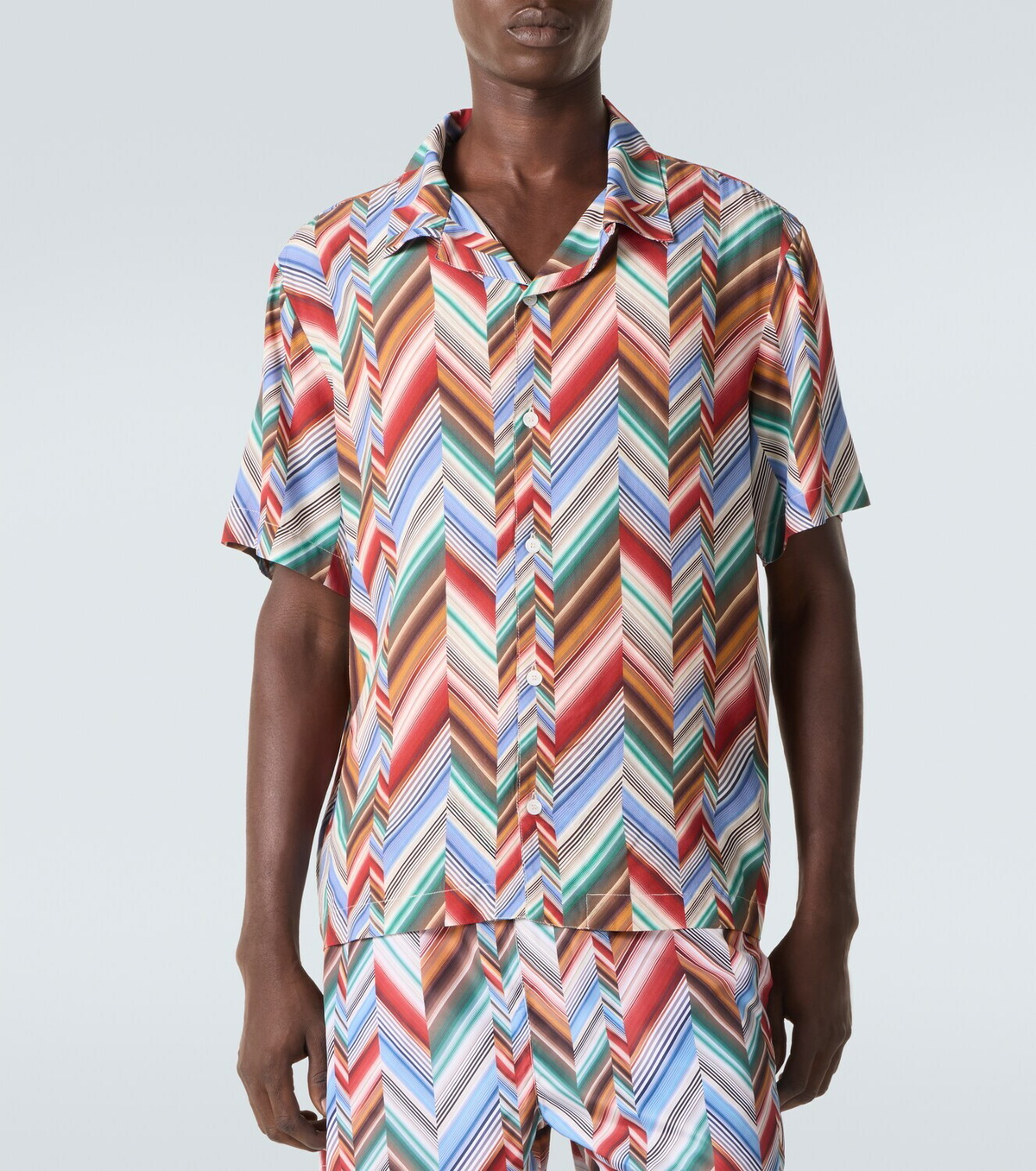 Missoni Zigzag bowling shirt