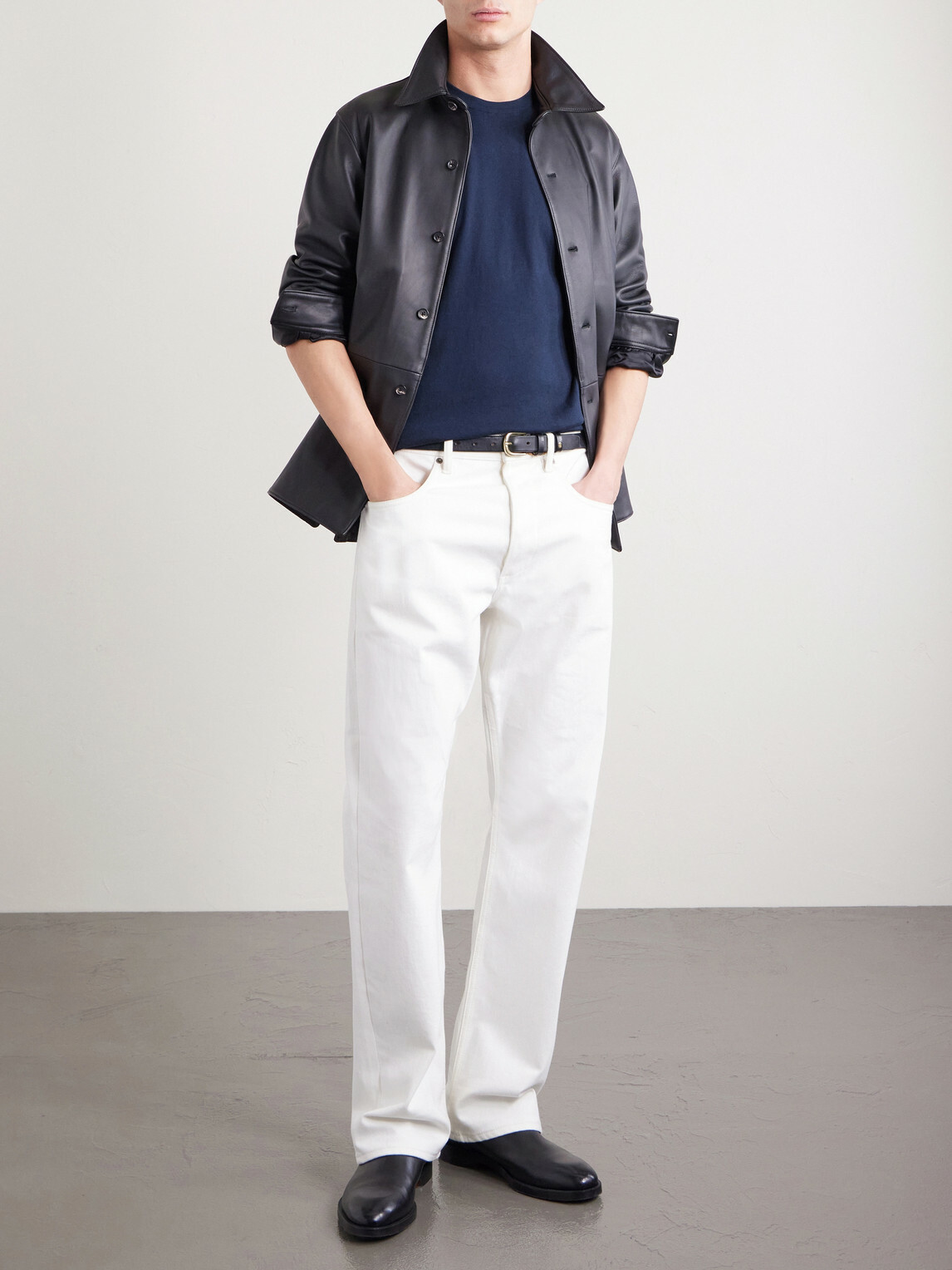 Kiton - Knitted Cotton T-Shirt - Blue