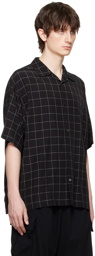 UNDERCOVER Black Check Shirt