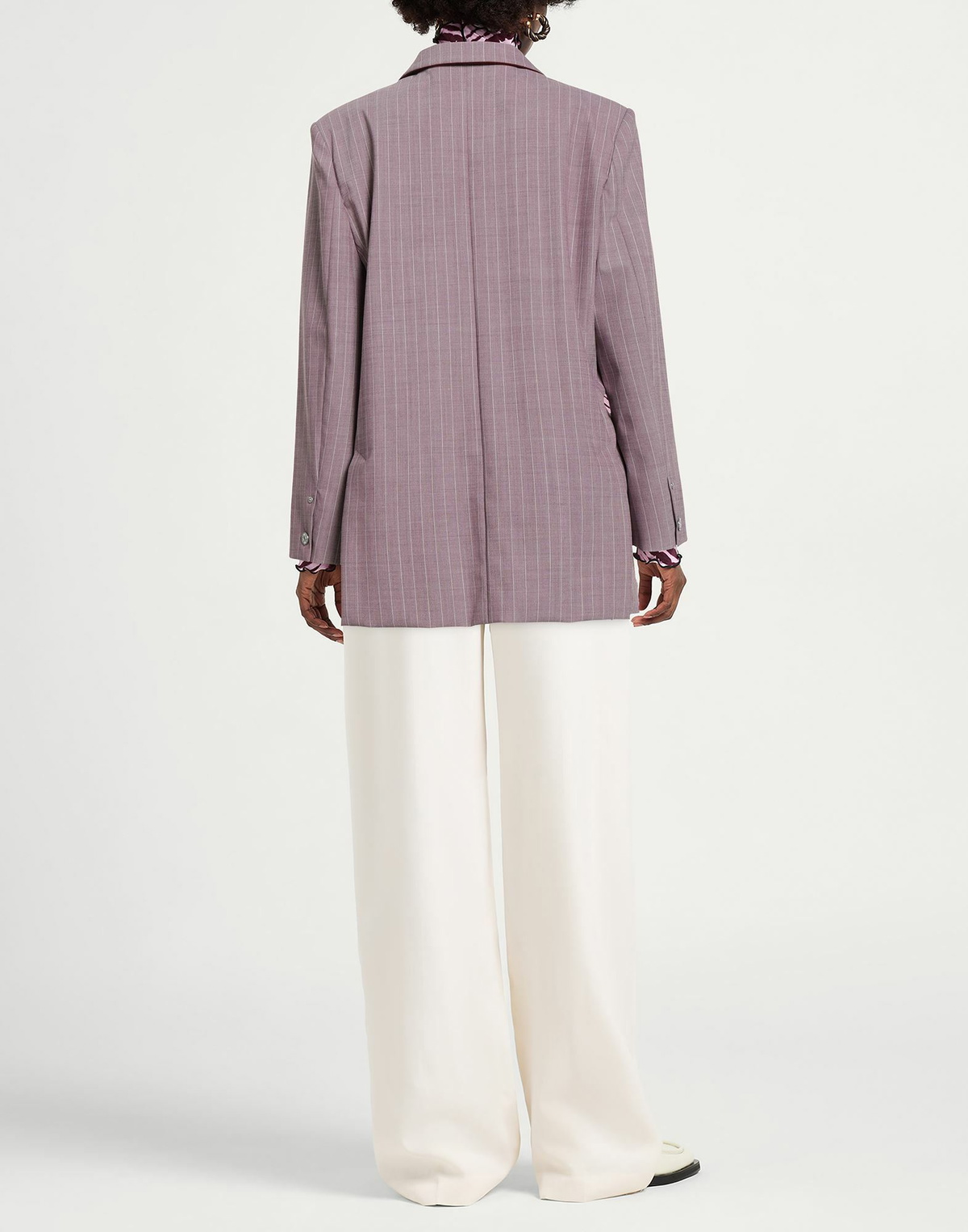 Moschino Jeans Womens Blazer Mauve