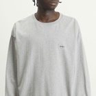 WTAPS Men's Spec Long Sleeve T-Shirt in Ash Gray