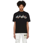 Palm Angels Black Butterfly Collage T-Shirt