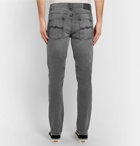 Nudie Jeans - Lean Dean Slim-Fit Organic Denim Jeans - Gray