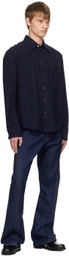 NVRFRGT Indigo Twisted Jeans