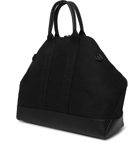 Alexander McQueen - De Manta Leather-Trimmed Shell Tote - Black