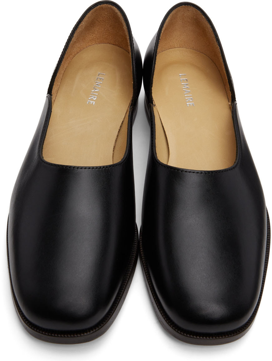 Lemaire Black Ballerina Flats Lemaire