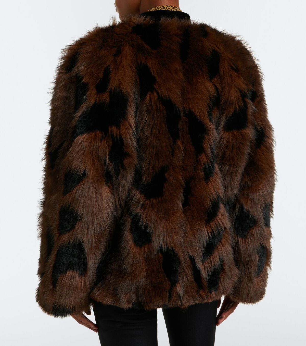 Blazé Milano Chausie leopard-print jacket