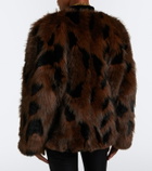 Blazé Milano Chausie leopard-print jacket