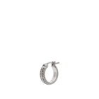 Serge DeNimes Men's Cable Hoop Earring in Sterling Silver 