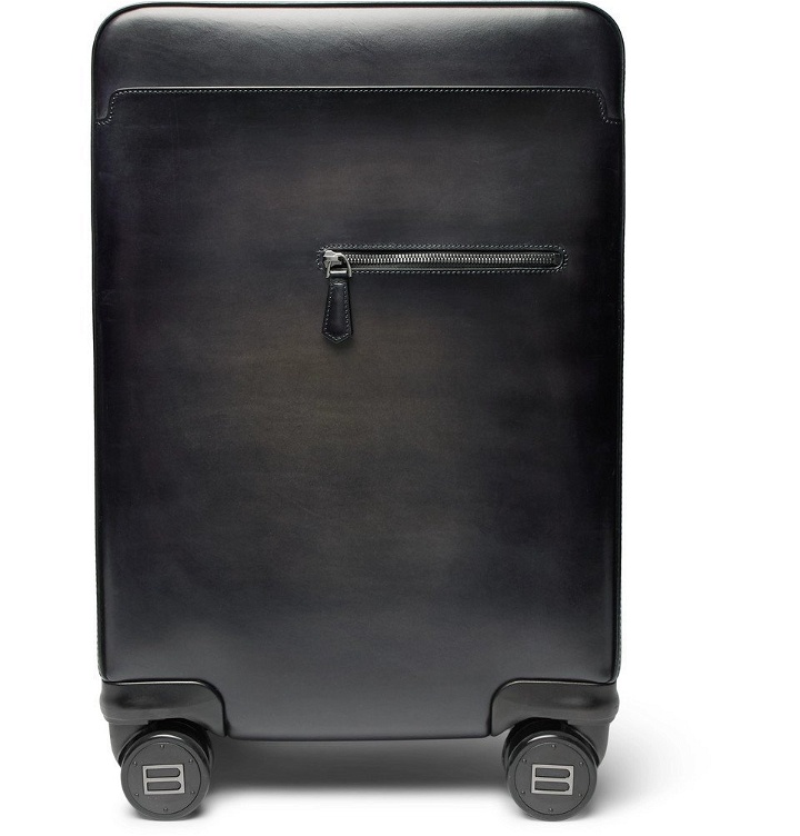 Photo: Berluti - Formula 1004 Leather Carry-On Suitcase - Men - Black