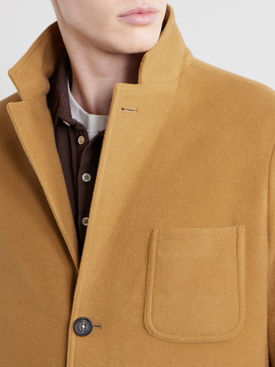 Massimo Alba - Baglietto Virgin Wool Overshirt - Neutrals