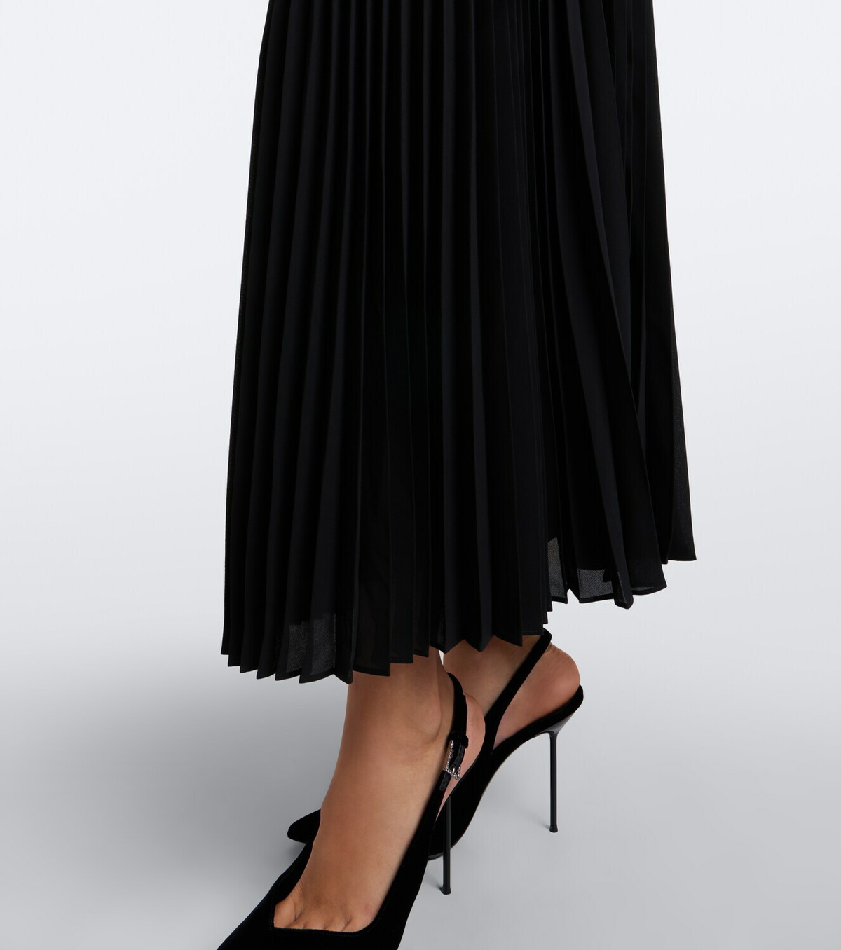 Simkhai Claudina pleated tweed lamé blazer dress