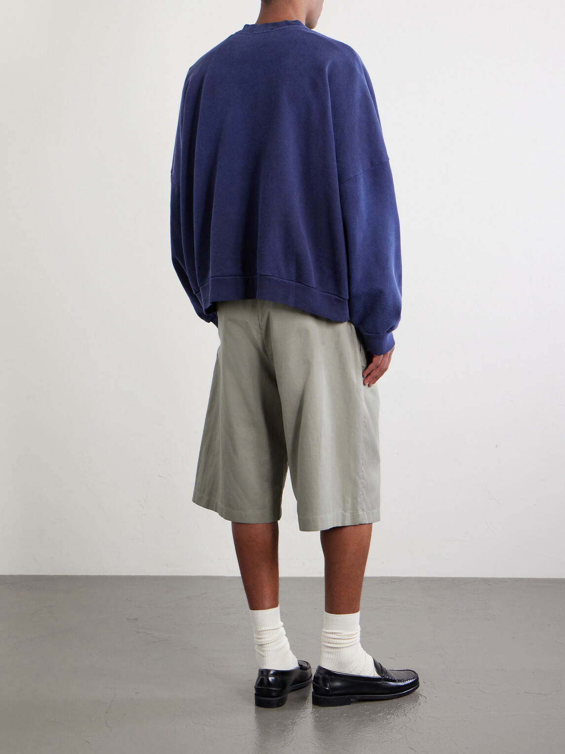 Willy Chavarria - Hooligan Logo-Embroidered Cotton-Jersey Sweatshirt - Blue