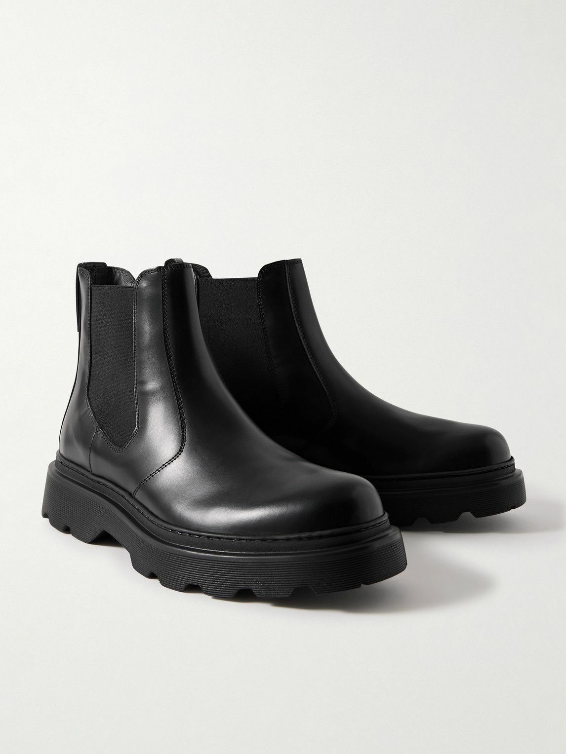 Tod's - Leather Chelsea Boots - Black