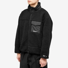 Neighborhood Men's Boa Fleece Jacket in Black