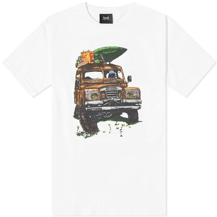 Photo: Carrots by Anwar Carrots Men's Rover Truck T-Shirt in White
