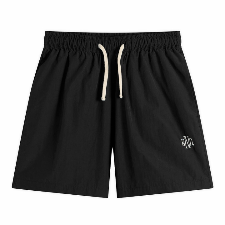 Photo: END. Flight Drawstring Short in Black