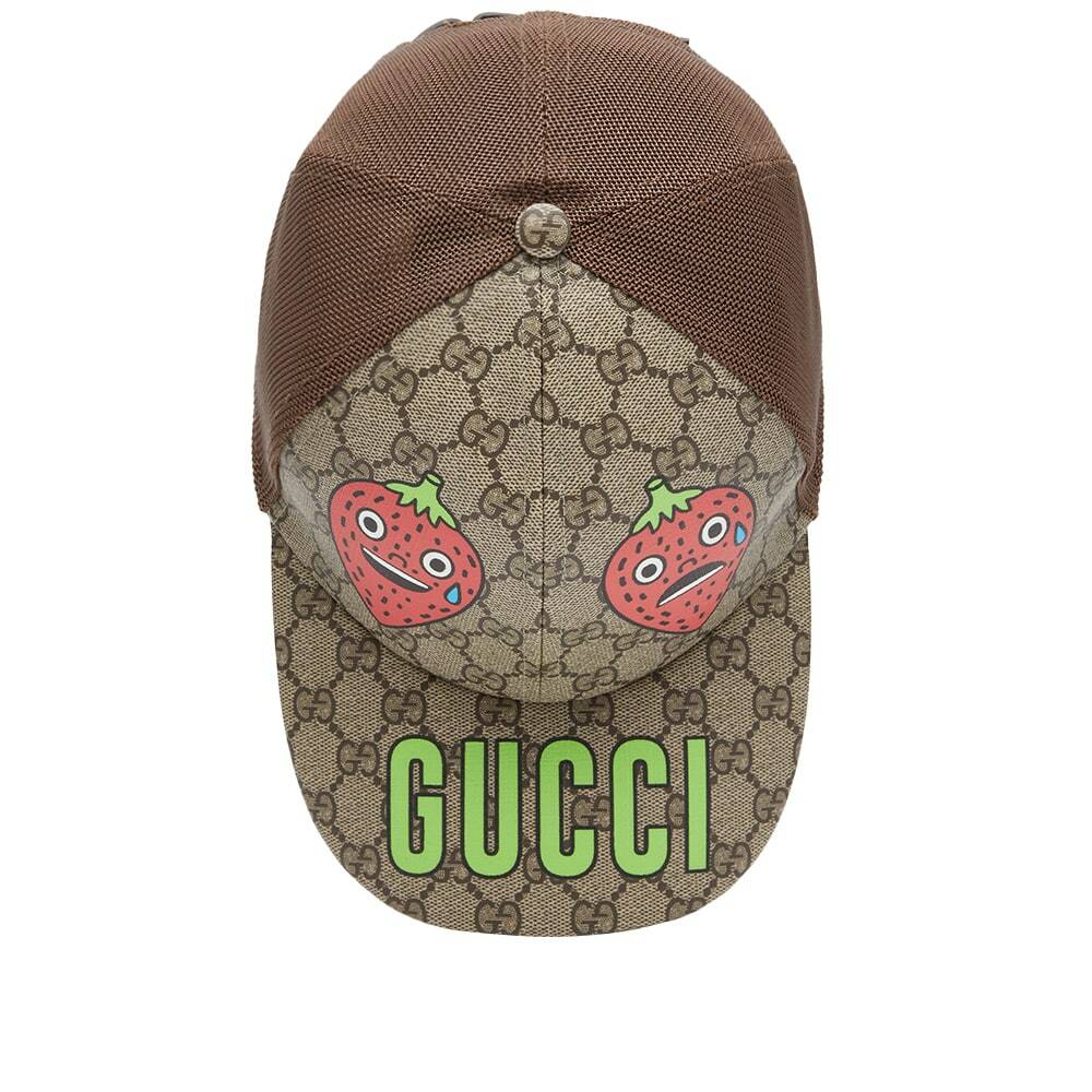 Gucci Men's Pablo Delcielo GG Cap in Beige Gucci