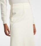 Jil Sander High-rise midi skirt