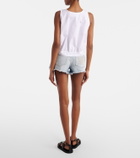 Loewe Paula's Ibiza Anagram denim shorts