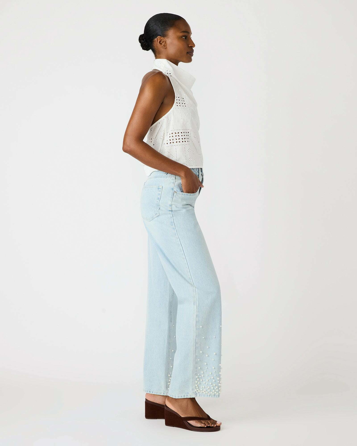 Steve Madden Sydnee Jean Pants in Denim
