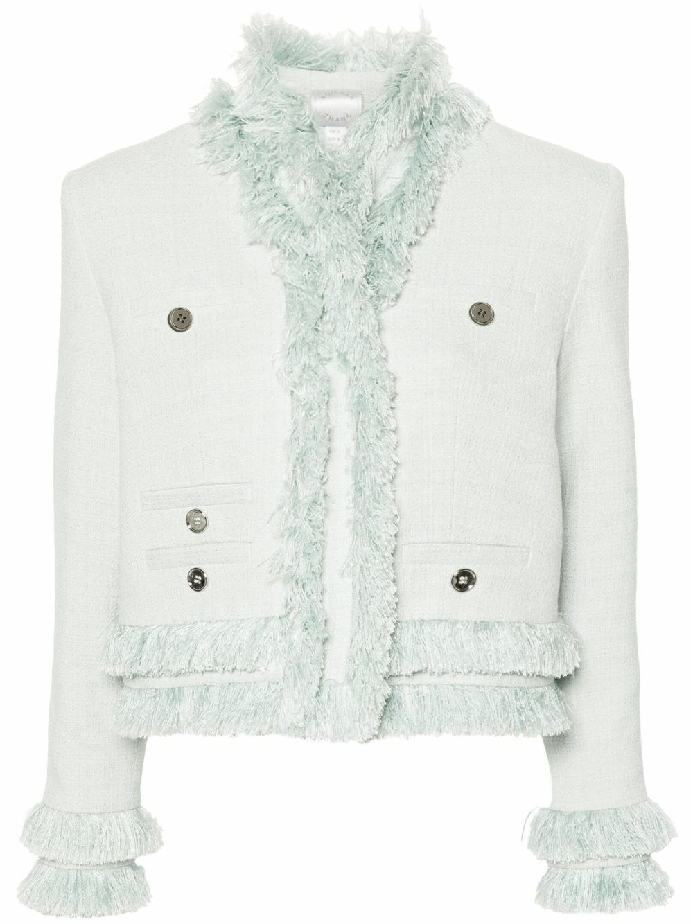 ♡*様 L'AUBE BLANC　　Fringe tweed Jacket Fringe tweed Jacket – L'AUBE BLANC