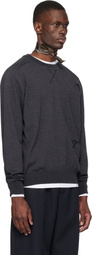 JACQUEMUS Gray 'The J' Sweater