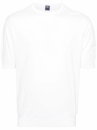 Fedeli White Cotton T-shirt