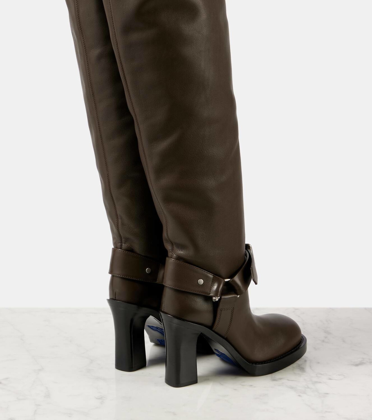 Burberry Leather over-the-knee boots