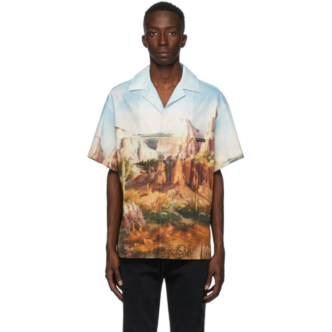 Photo: Palm Angels Multicolor Canyon Bowling Shirt