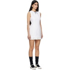 SHUSHU/TONG White Sleeveless Slim-Fit Minidress