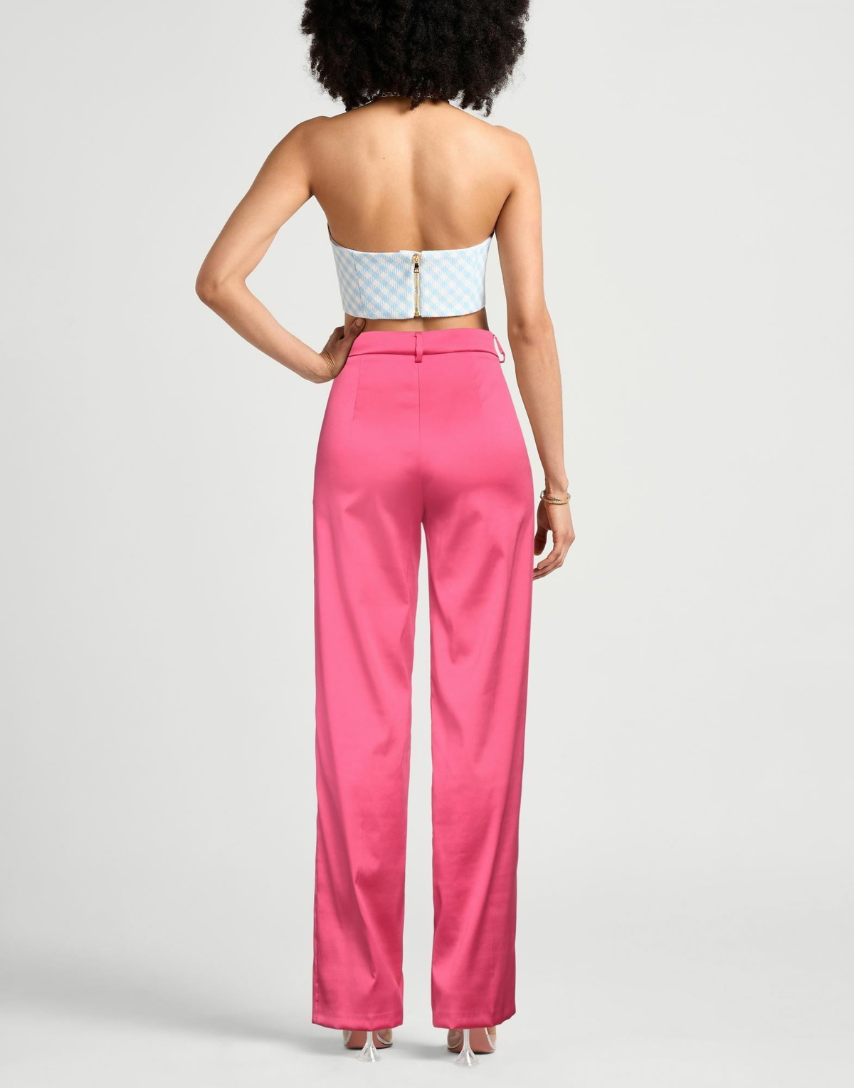 Magda Butrym Womens Pants Fuchsia