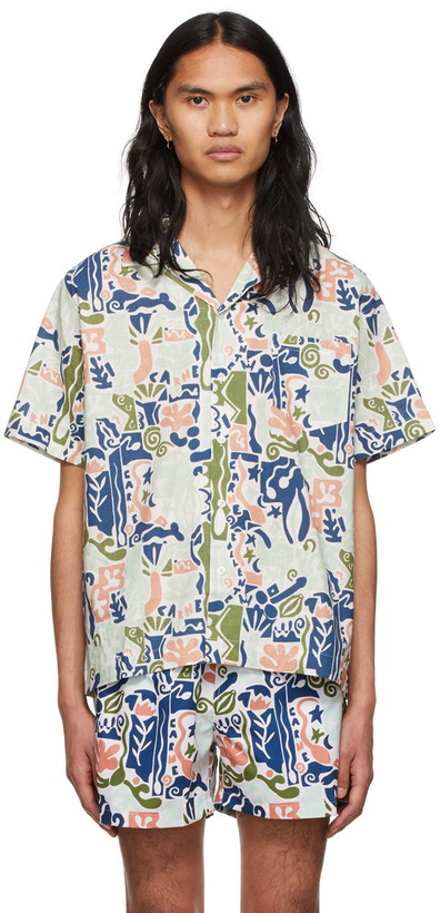 Photo: Carne Bollente Green Cotton Shirt