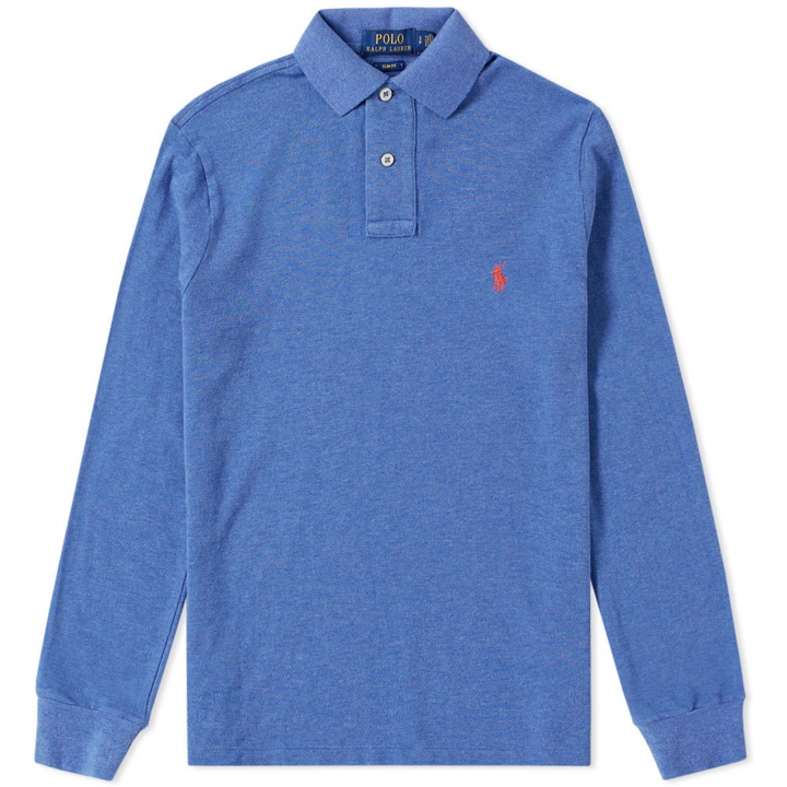 Photo: Polo Ralph Lauren Long Sleeve classic Polo Blue