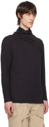 Uncertain Factor Black Dustman Explores Long Sleeve T-Shirt