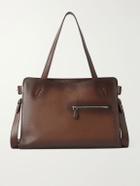 Berluti - Un Jour De Plus Full-Grain Leather Tote Bag - Brown