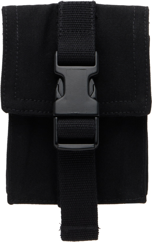 Photo: Rick Owens Black 'SUICIDE' Edition Temple Cigarette Pocket Pouch