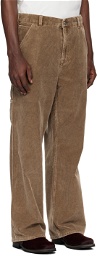 OUR LEGACY Brown Joiner Trousers