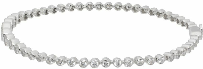 Numbering SSENSE Exclusive Silver #5925 Chain Link Bracelet