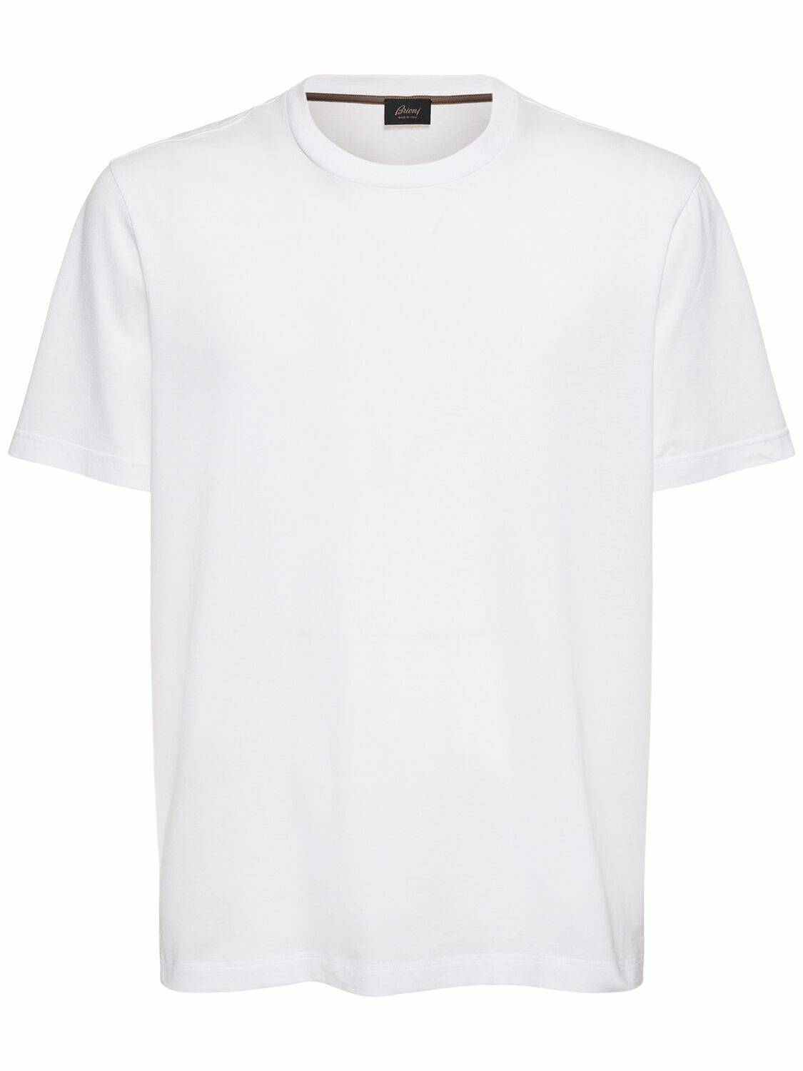 BRIONI Cotton Jersey T-shirt Brioni