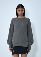 Rick Owens Ribbed Knit Sweater