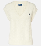 Polo Ralph Lauren Cable-knit wool and cashmere vest