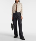 Max Mara The Cube Bsoft reversible bomber jacket