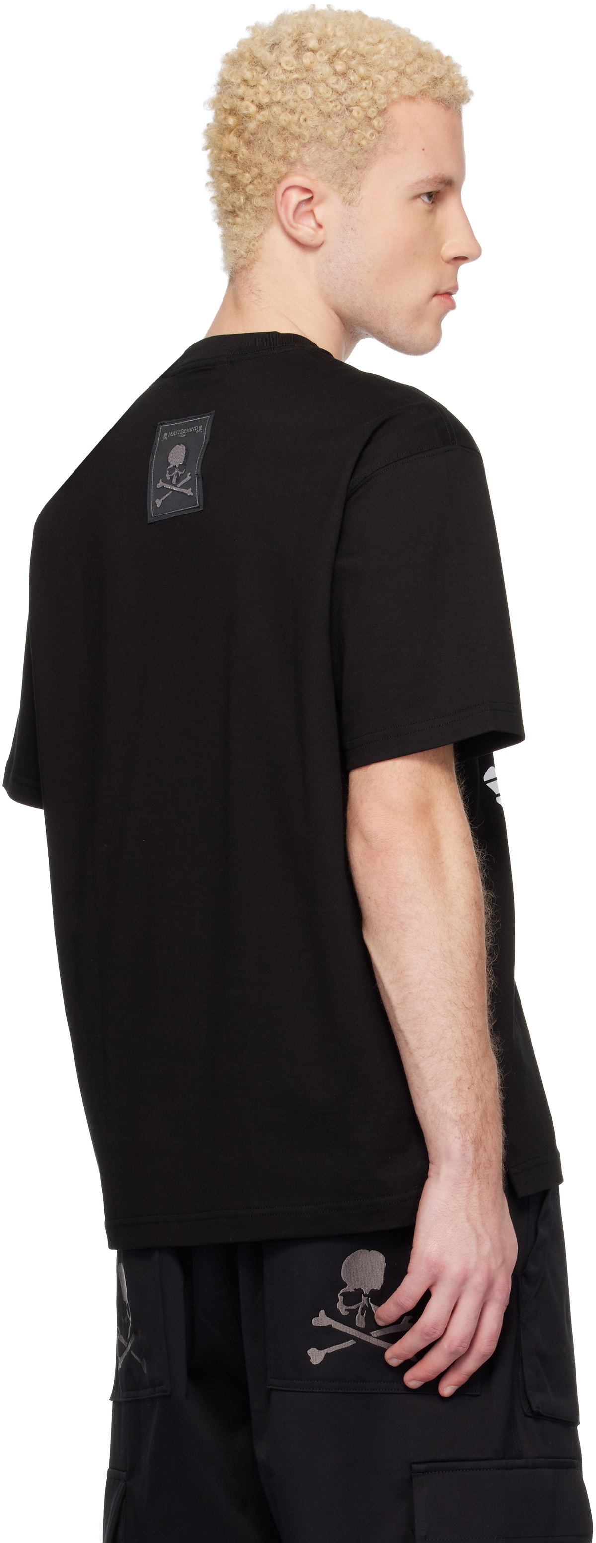 MASTERMIND WORLD Black MW Motion Skull SS T-shirt