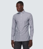 Zegna Striped cotton shirt