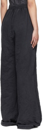 Balenciaga Black Extra Long Lounge Pants