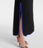 Valentino VGold Cady Couture midi dress