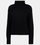 Fforme Julie cropped wool and cashmere sweater