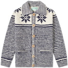 Inverallan 30E Swedish Snowflake Lumber Cardigan